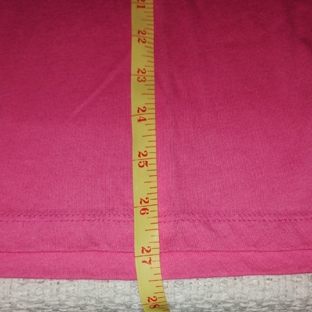 Next Level Apparel Pink Skull Graphic Short Sleeve Tee - Picture 5 of 5